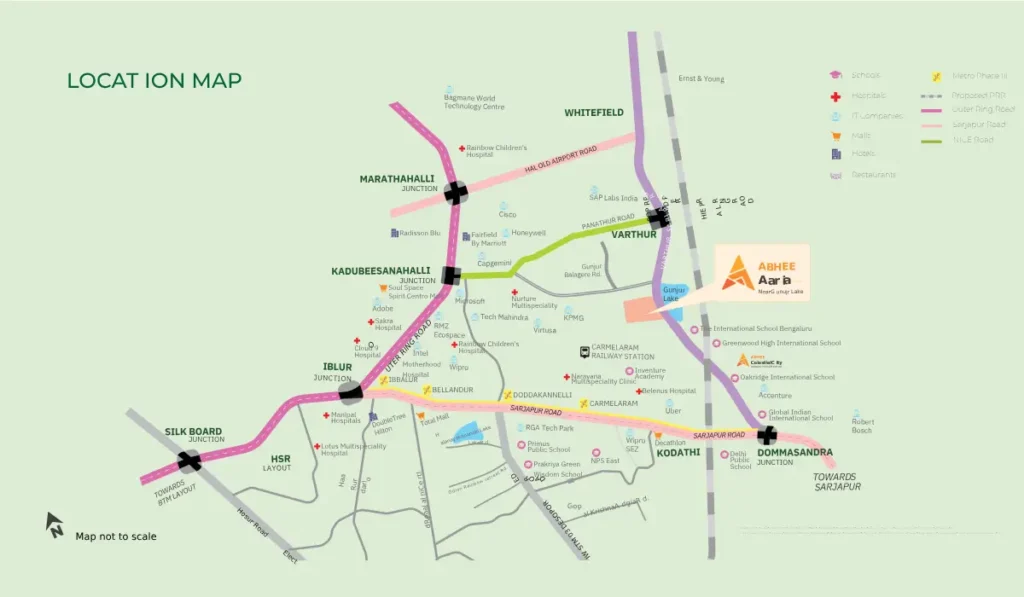 Abhee Aaria location