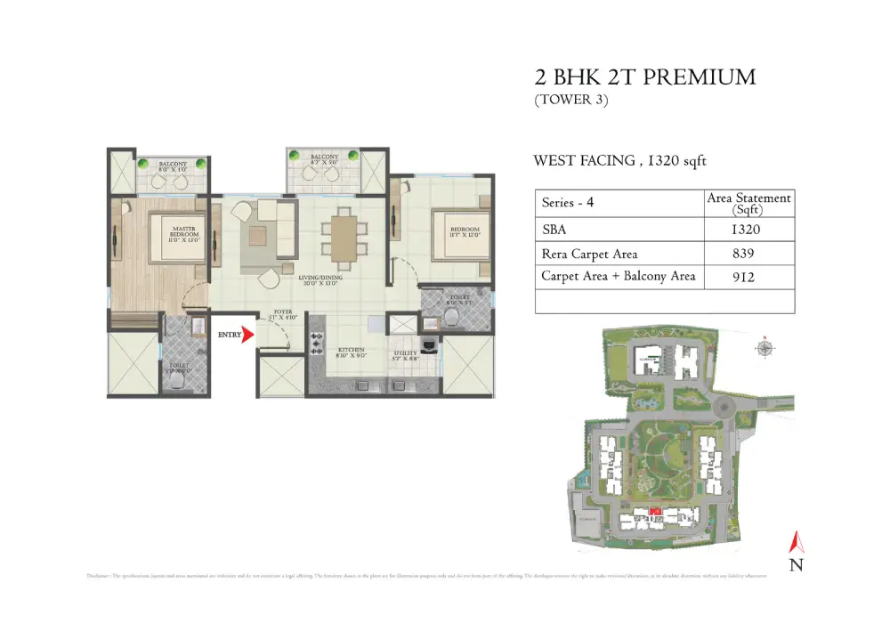 Abhee Gunjur 2 bhk 2 t