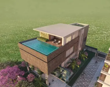CLUBHOUSE with swimming pool