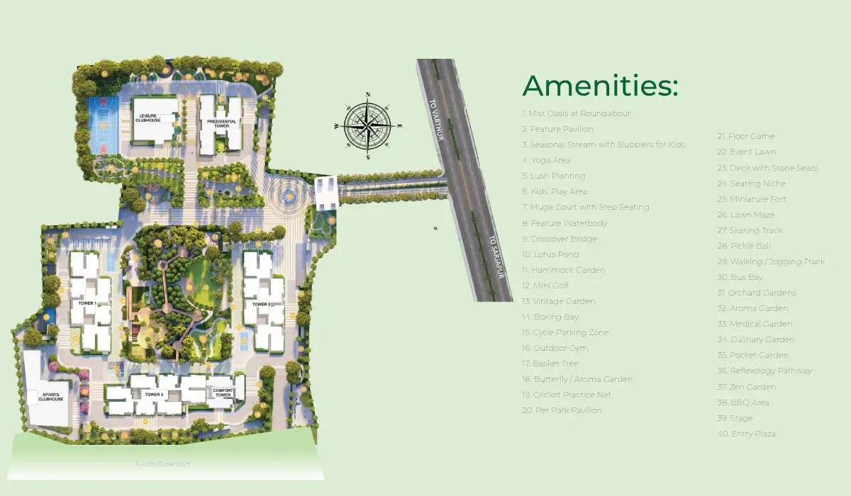 Abhee Codename Eden Vista masterplan